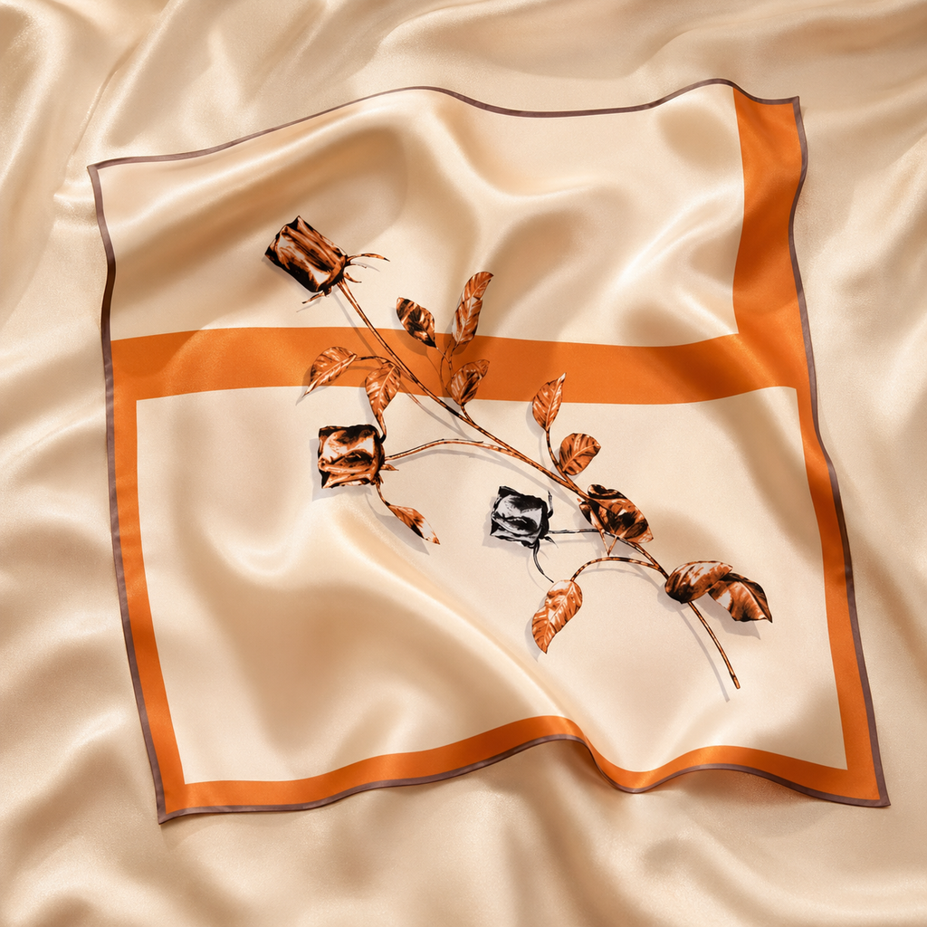 Lussa Silk Square Scarf