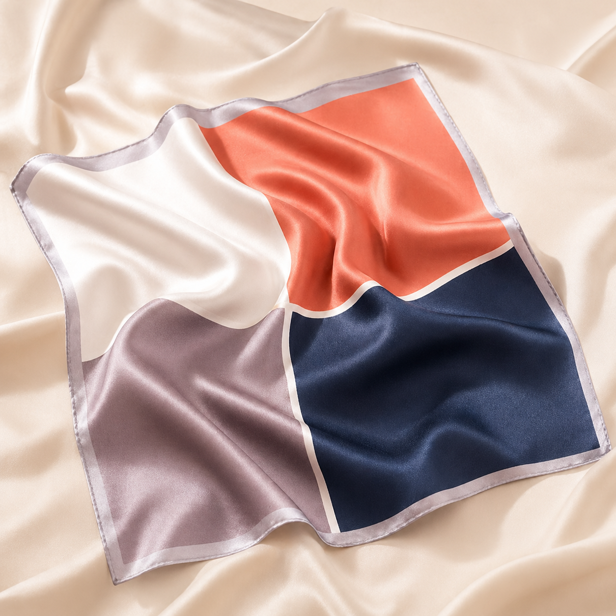 Lussa Silk Square Scarf